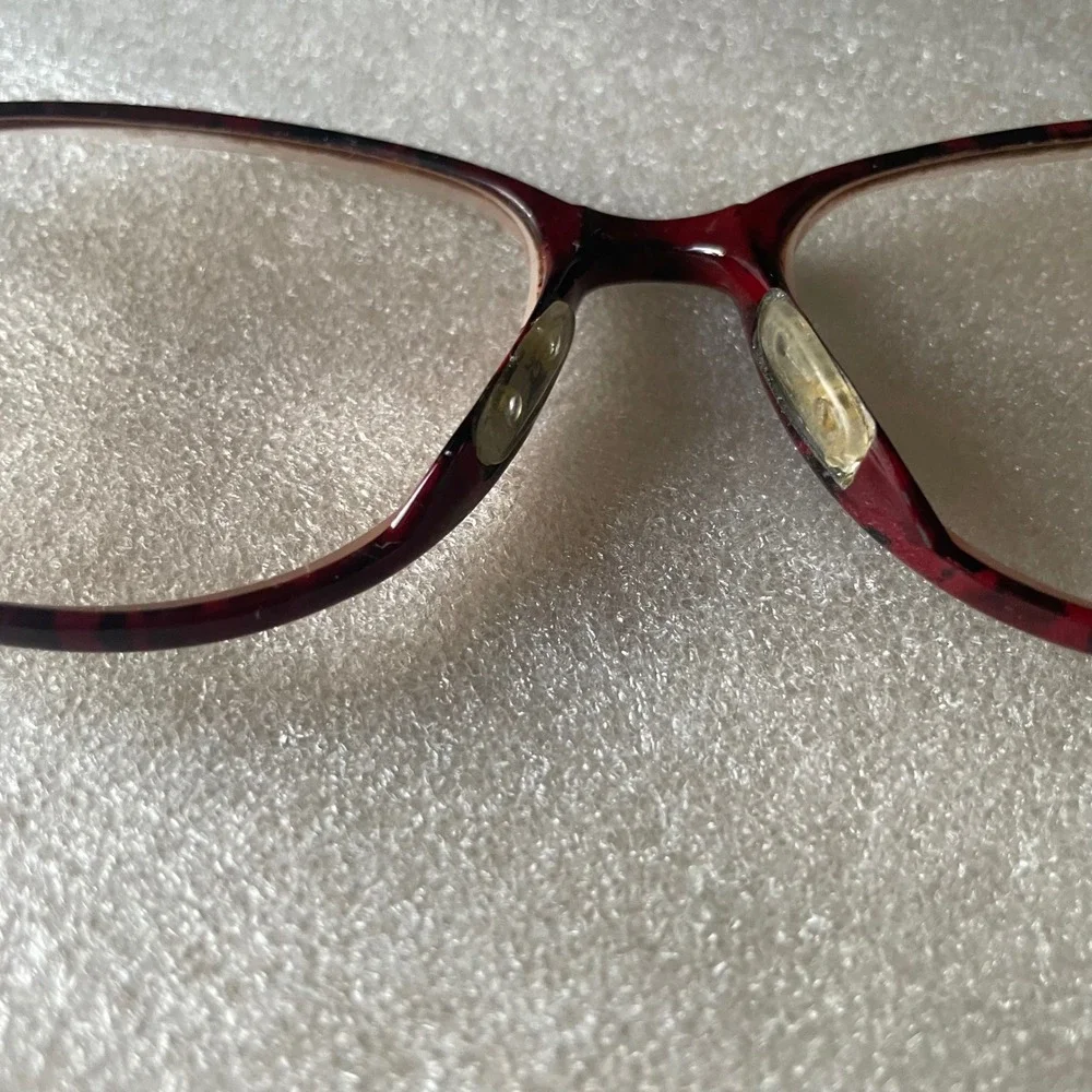 Vtg Liberty Eyeglasses Eye Glasses Frames Retro Frames Only Red Tortoiseshell‎